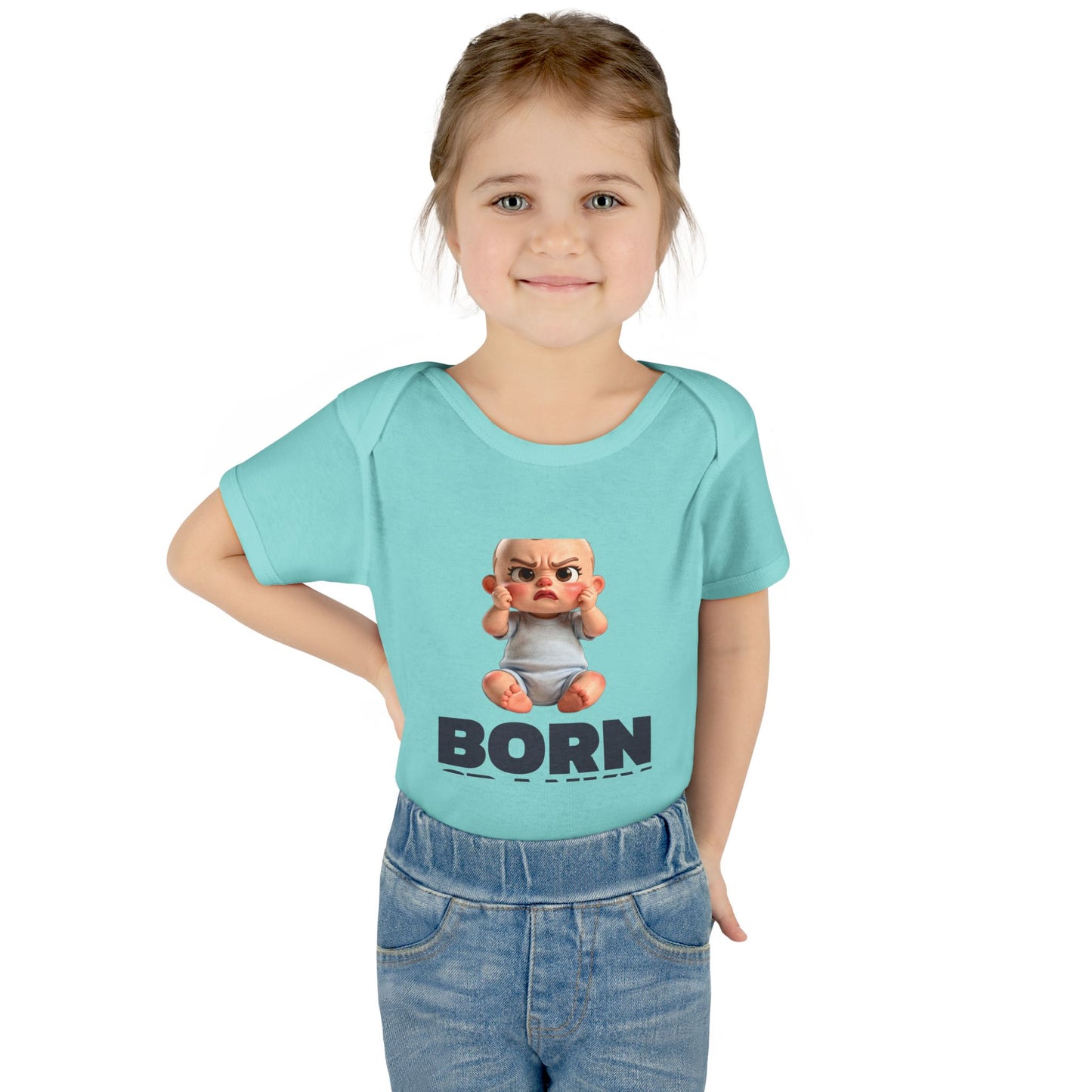 Baby Bodysuit — "Born Cranky"