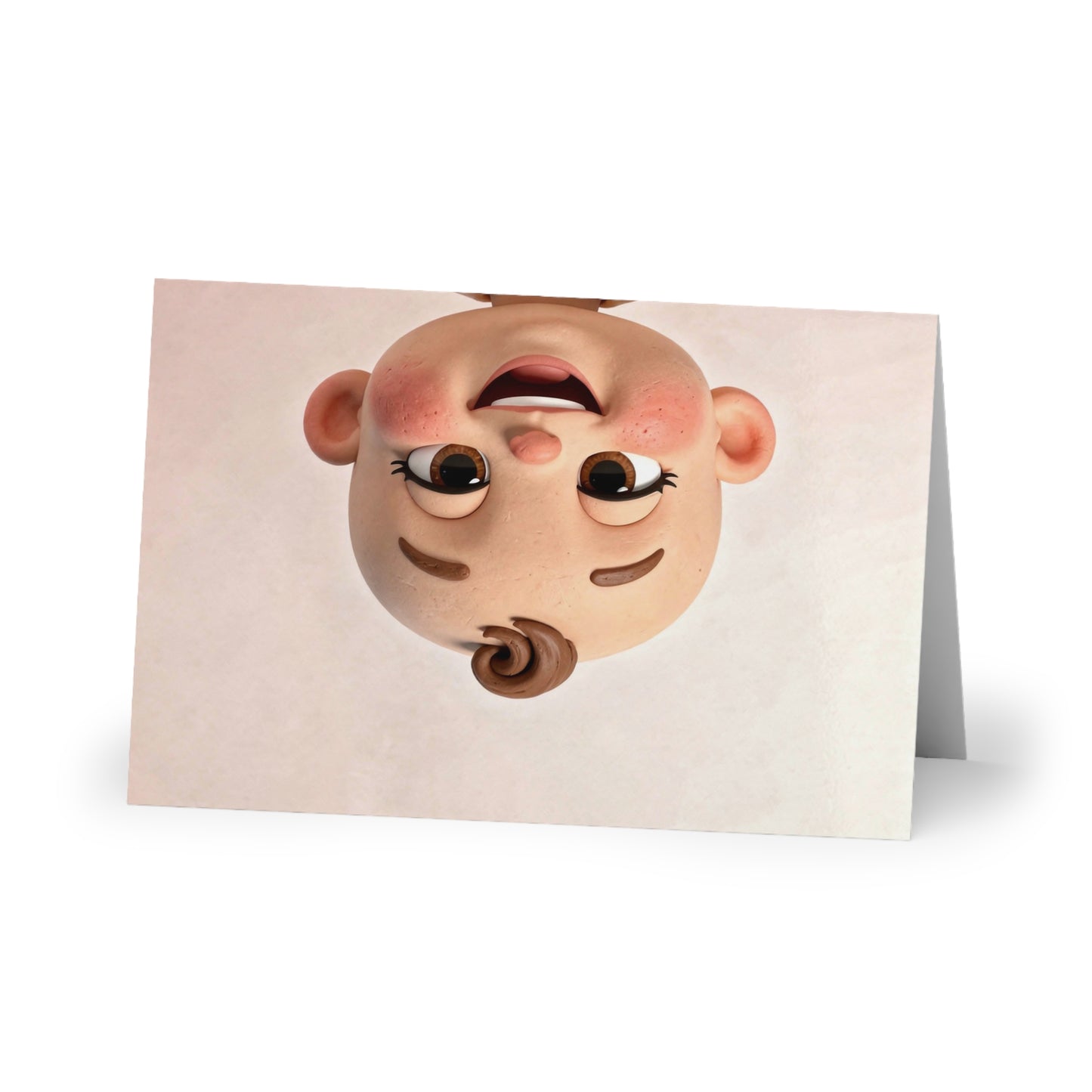 Greeting Card — "Milk Drunk"