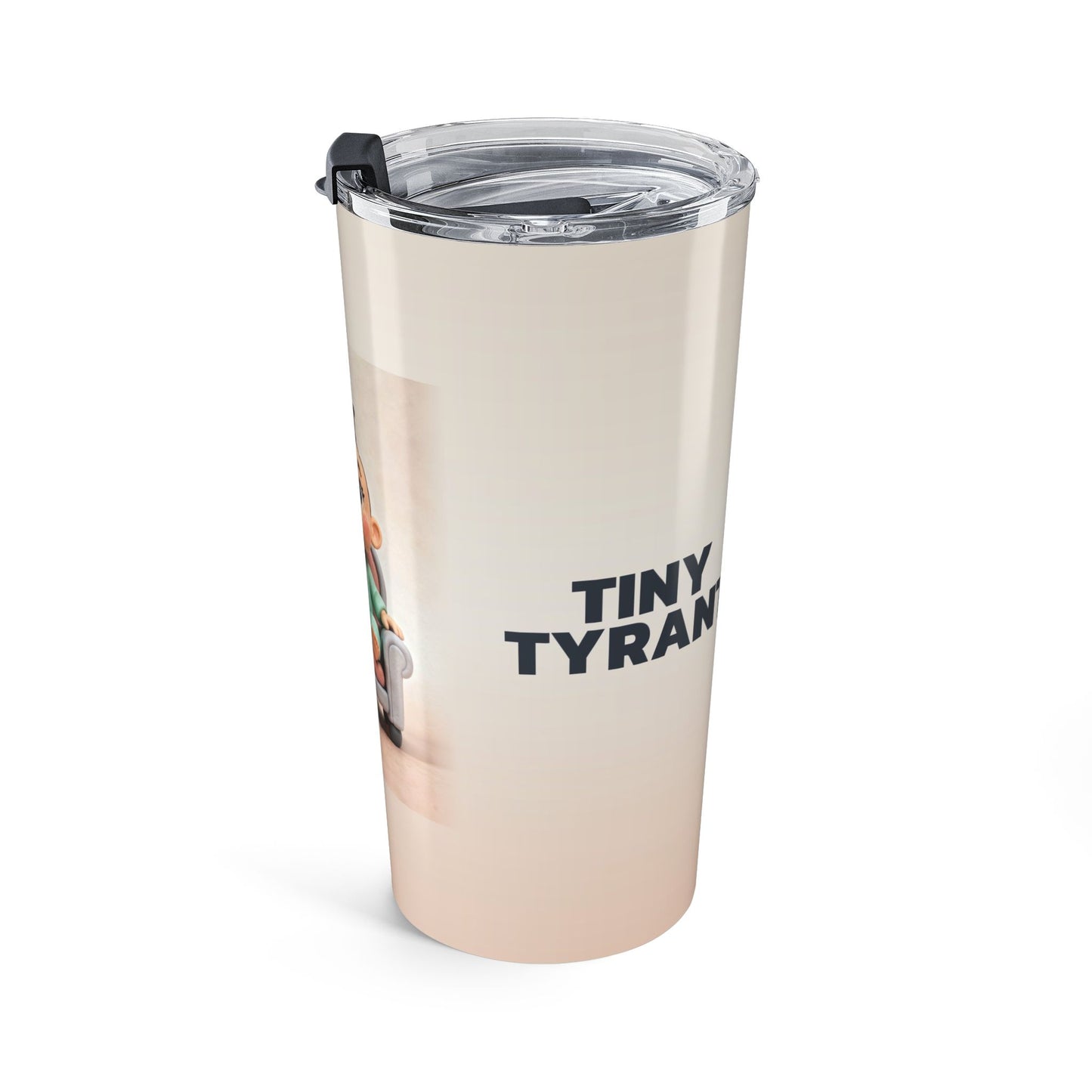 Travel Tumbler — "Tiny Tyrant"