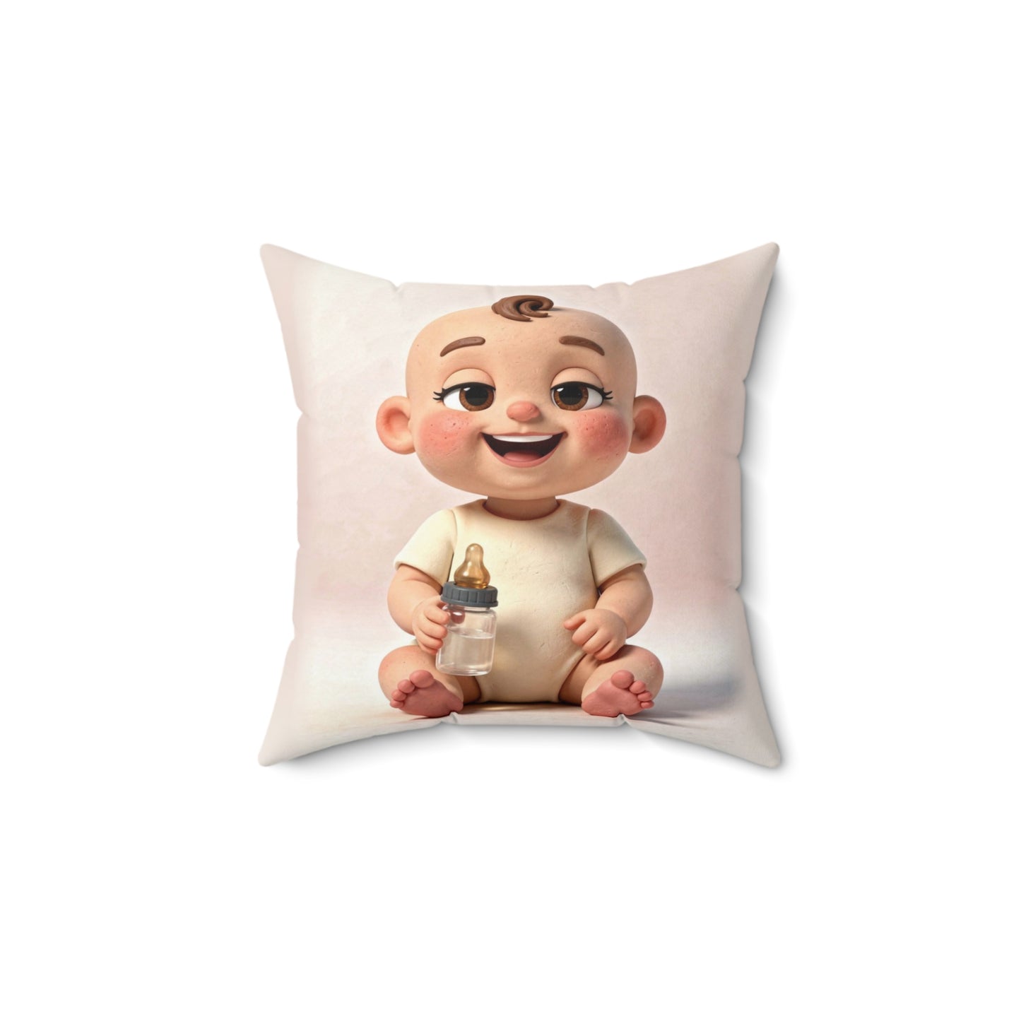 Nursery Pillow — "Milk Drunk"