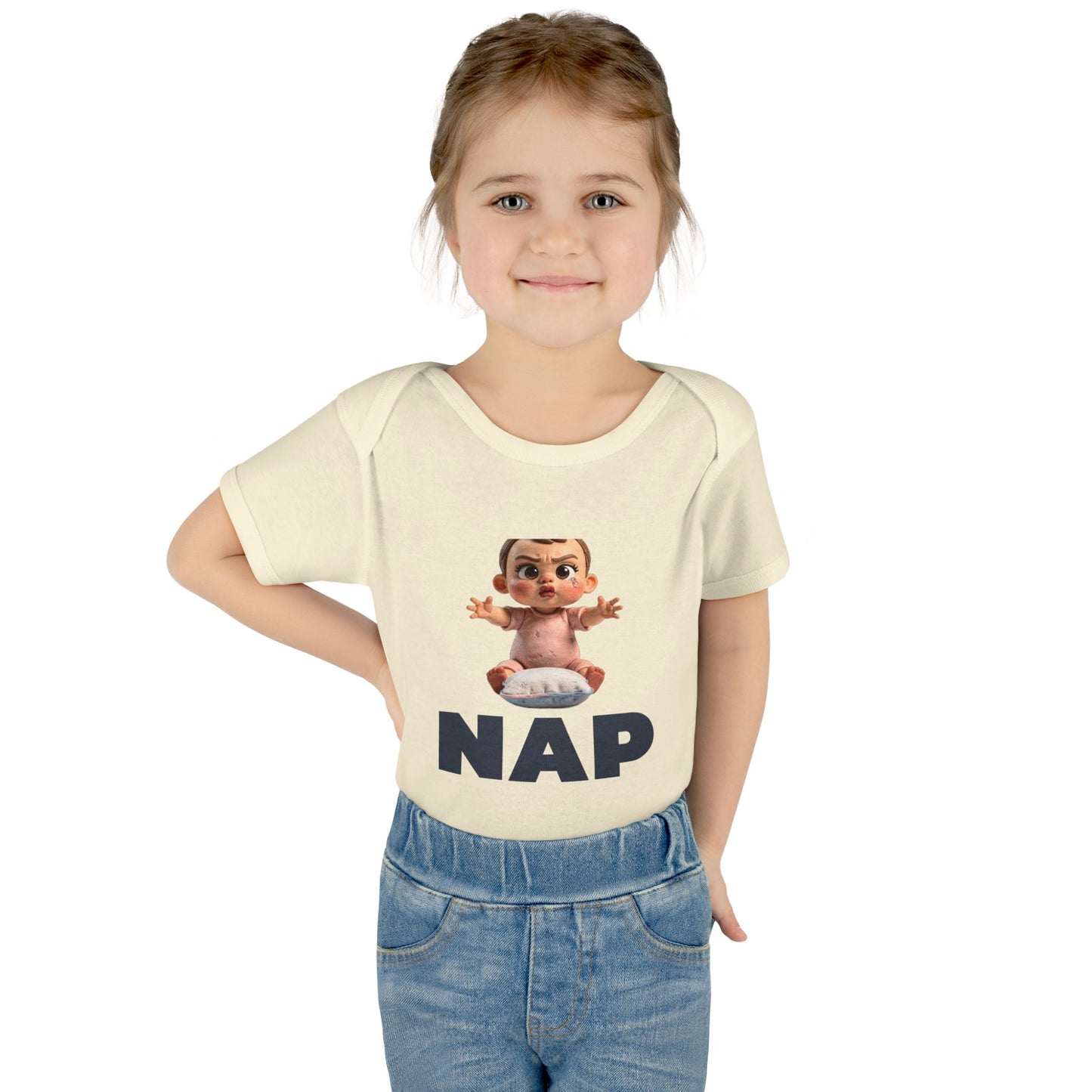 Baby Bodysuit — "Nap Protester"