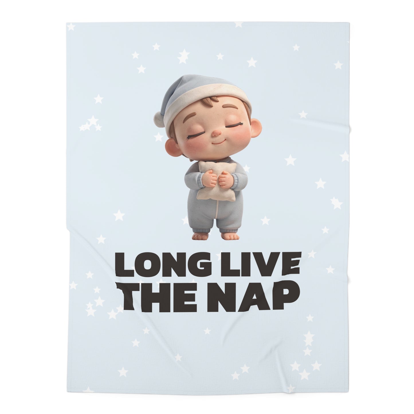 Baby Swaddle Blanket — "Long Live the Nap"
