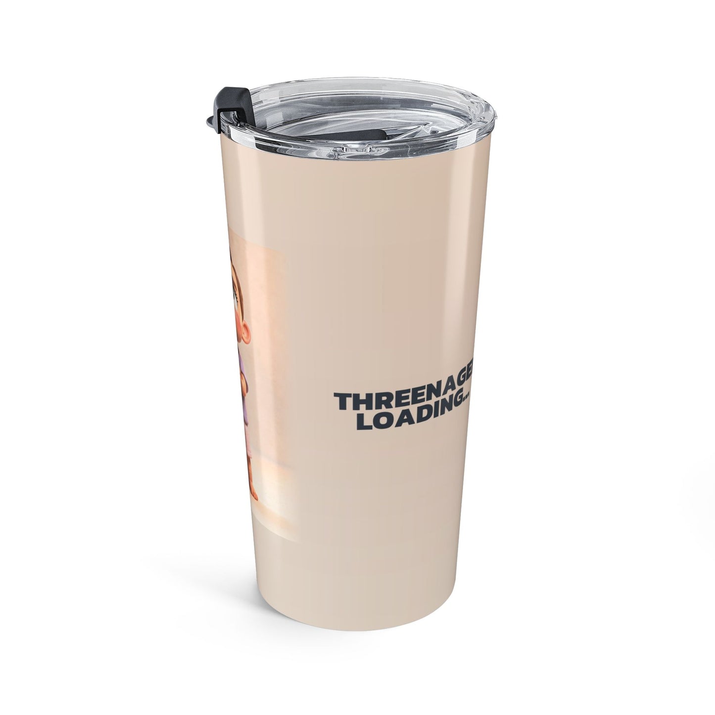 Travel Tumbler — "Threenager"