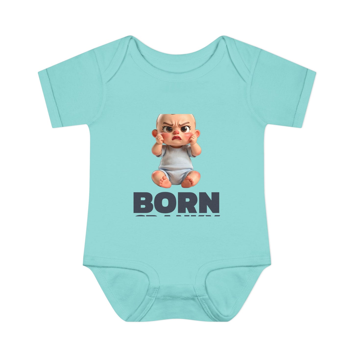 Baby Bodysuit — "Born Cranky"