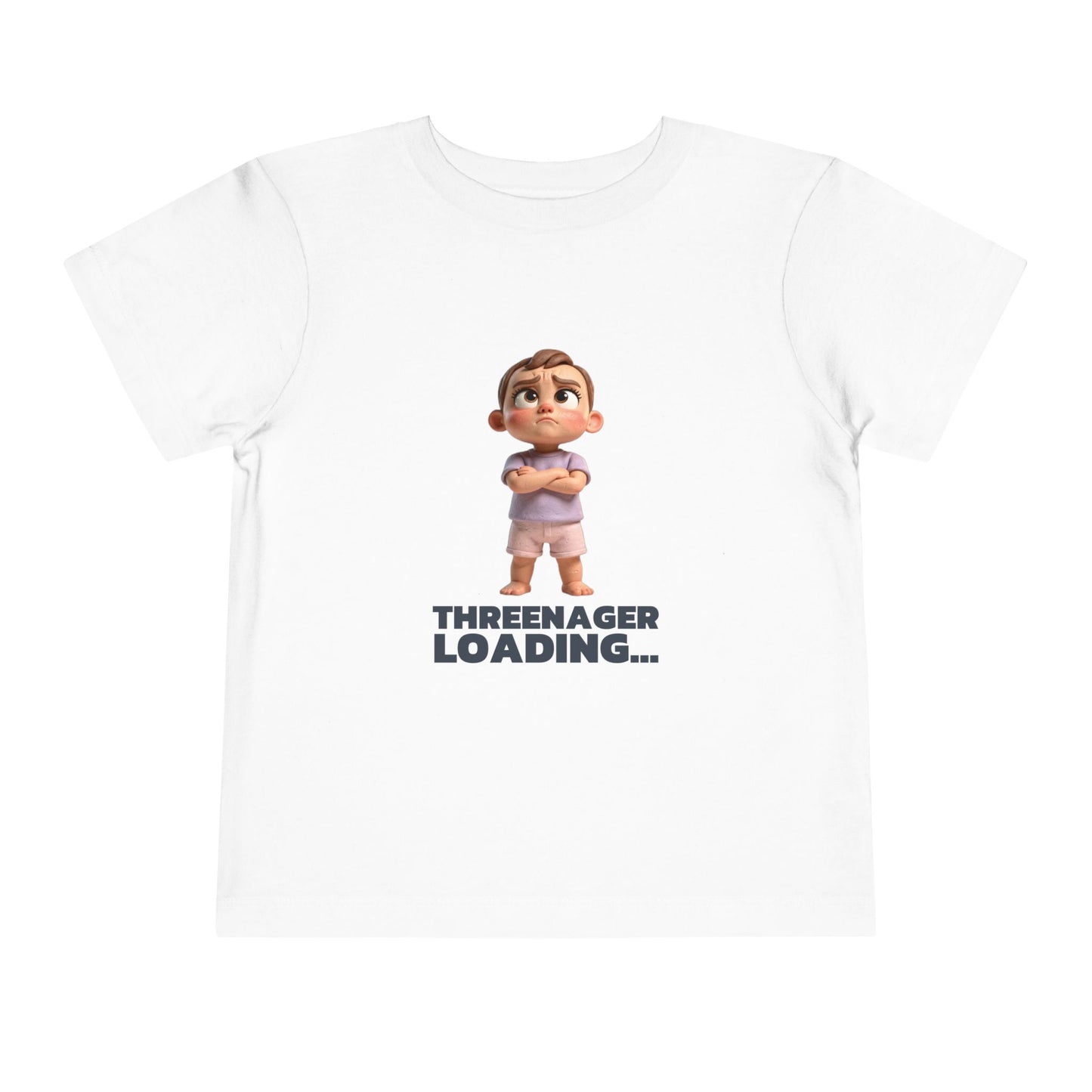 Toddler Tee — "Threenager"
