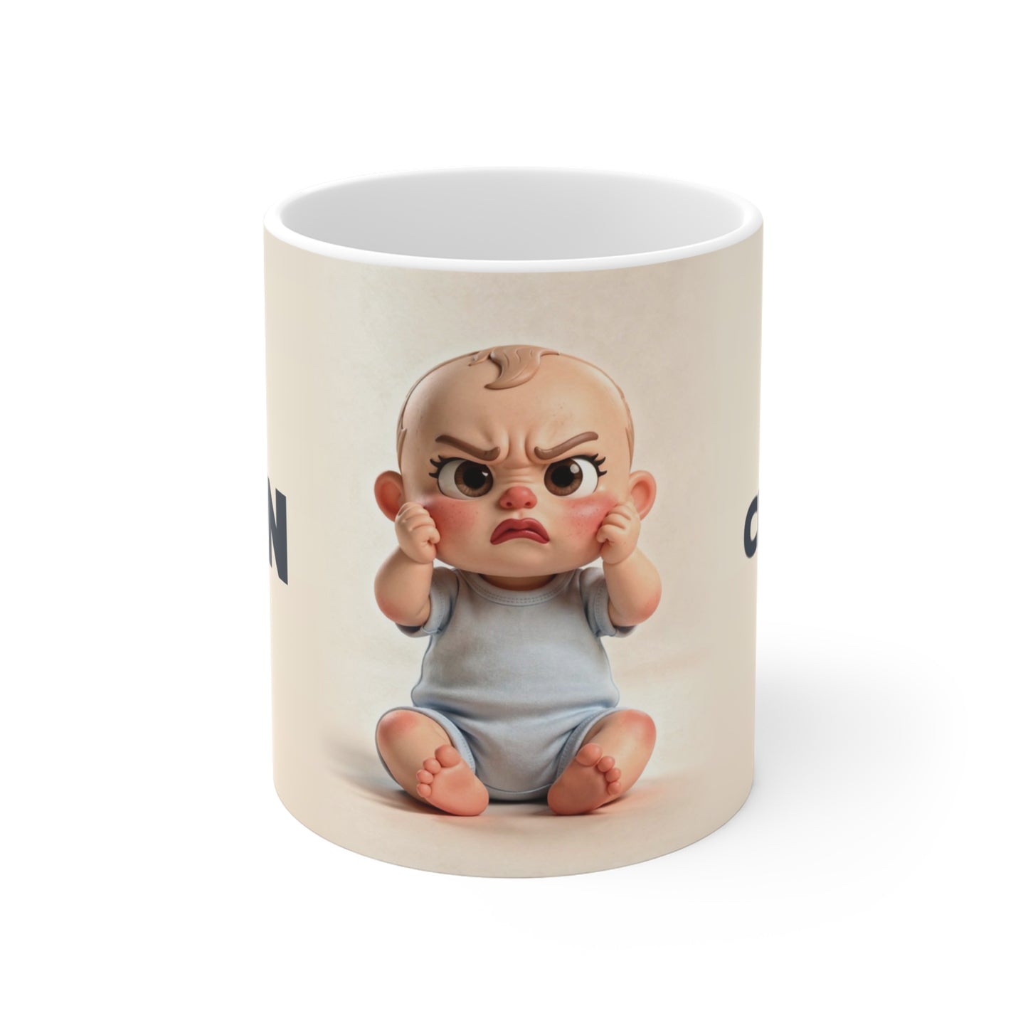 Fresh Out Of Patience Mug — Born Cranky