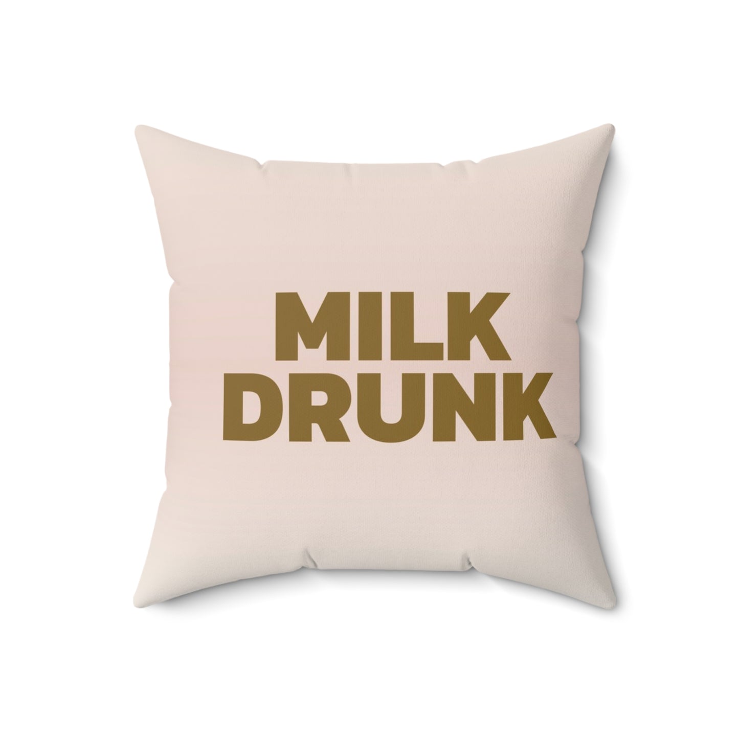 Nursery Pillow — "Milk Drunk"