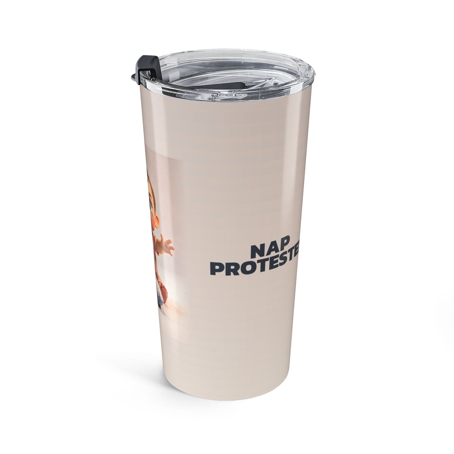 Travel Tumbler — "Nap Protester"