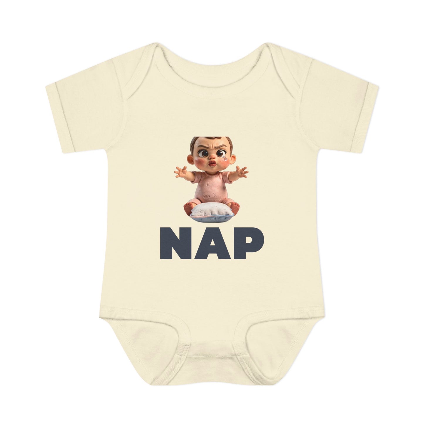 Baby Bodysuit — "Nap Protester"