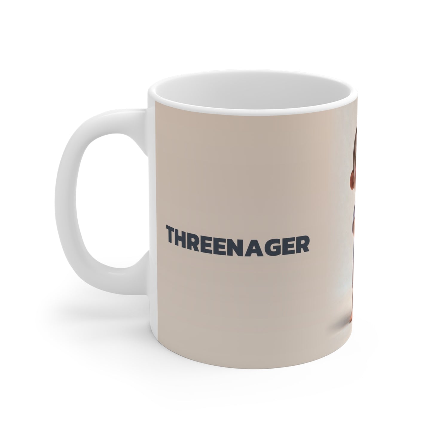 Surviving The Threenager Mug — Threenager