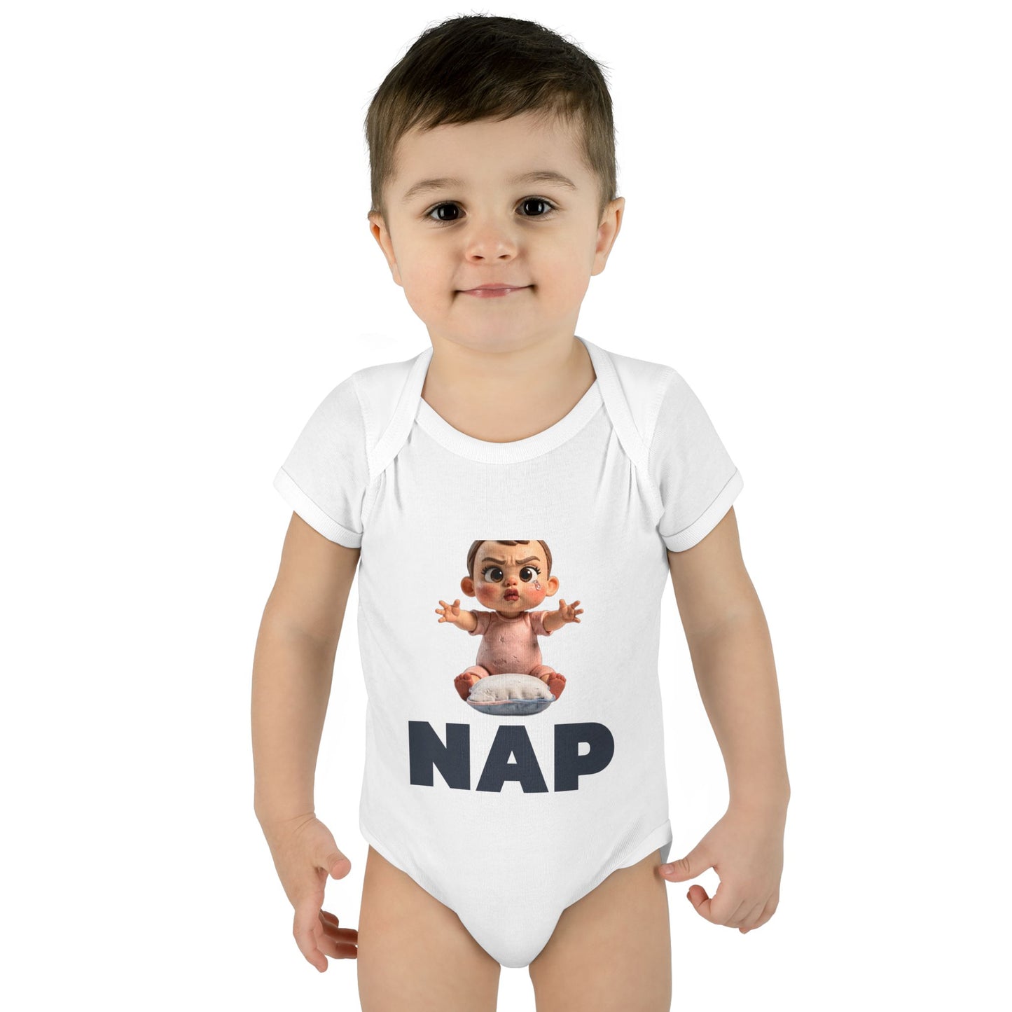 Baby Bodysuit — "Nap Protester"