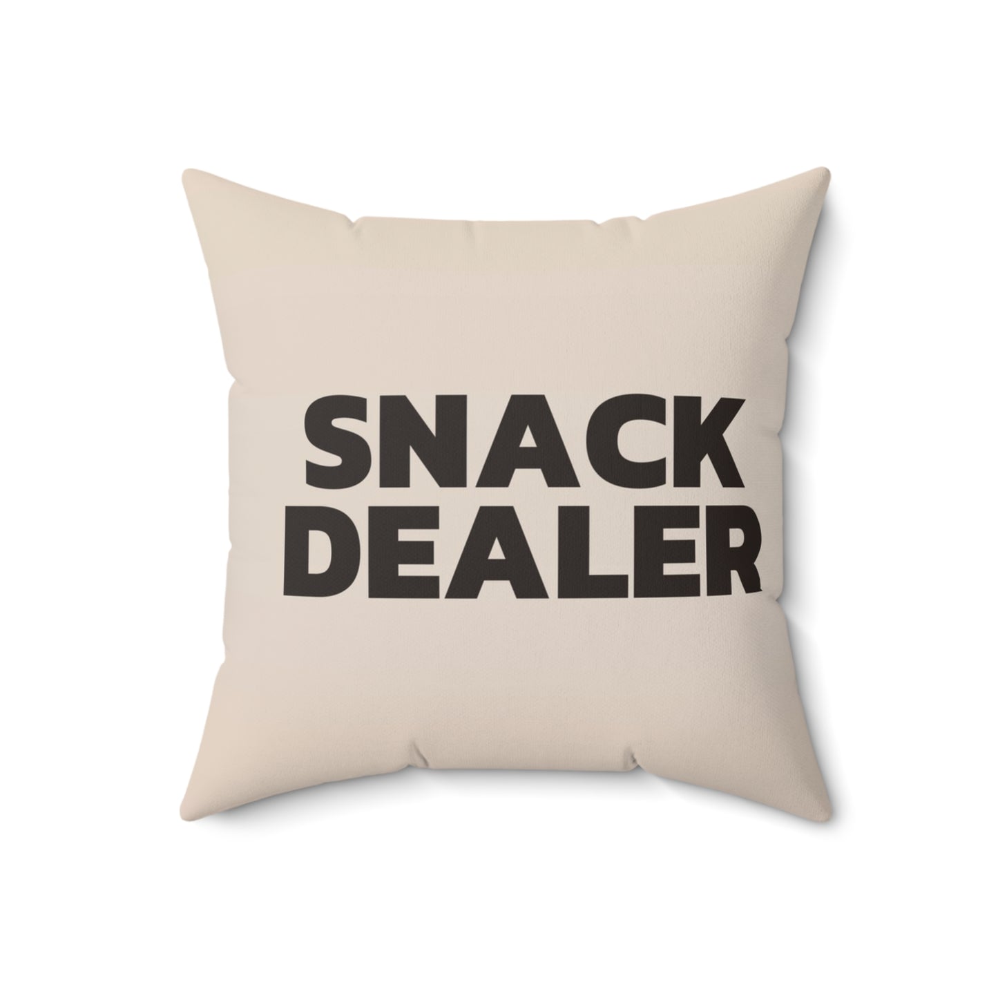 Nursery Pillow — "Snack Dealer"