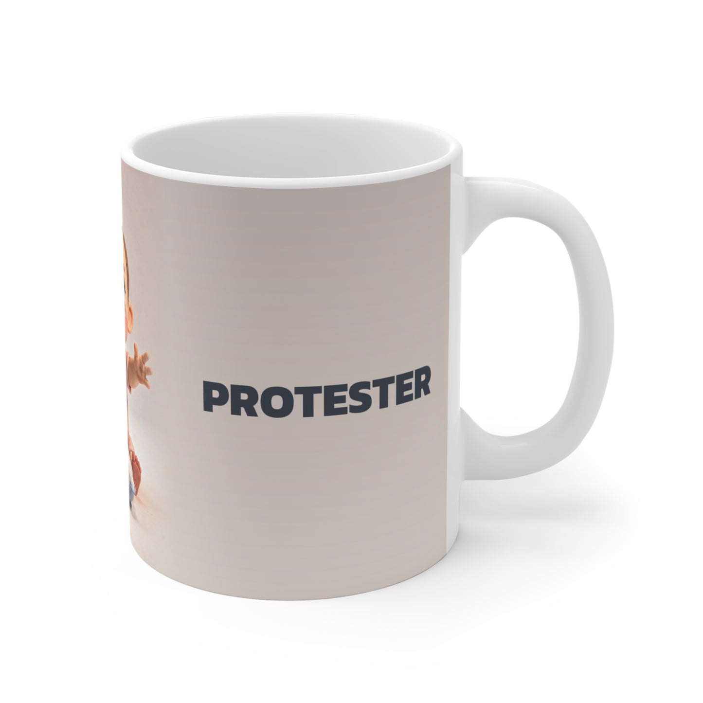 The Counter-Protest Mug — Nap Protester