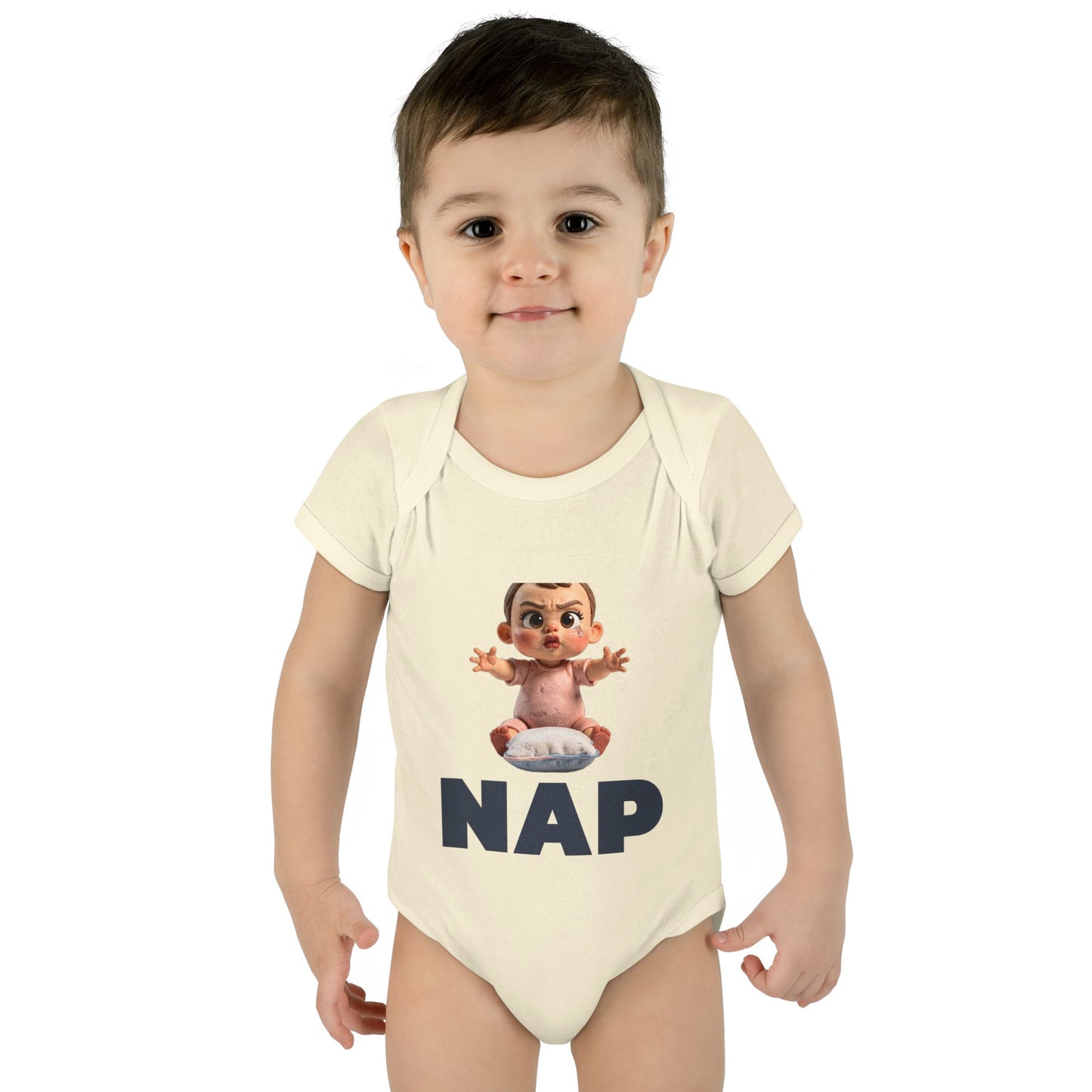 Baby Bodysuit — "Nap Protester"