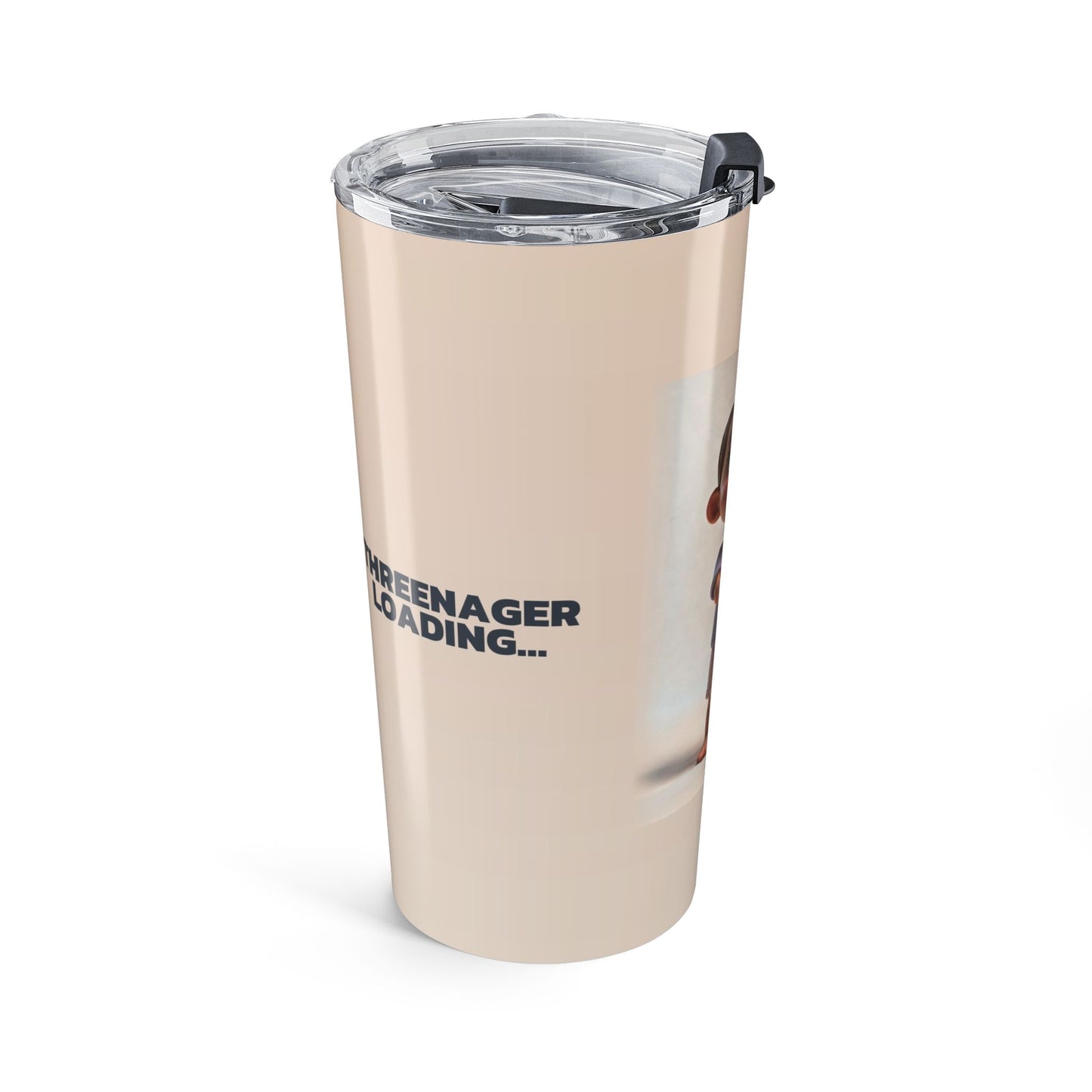 Travel Tumbler — "Threenager"