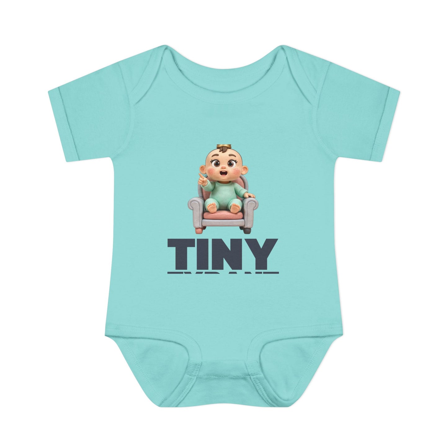 Baby Bodysuit — "Tiny Tyrant"