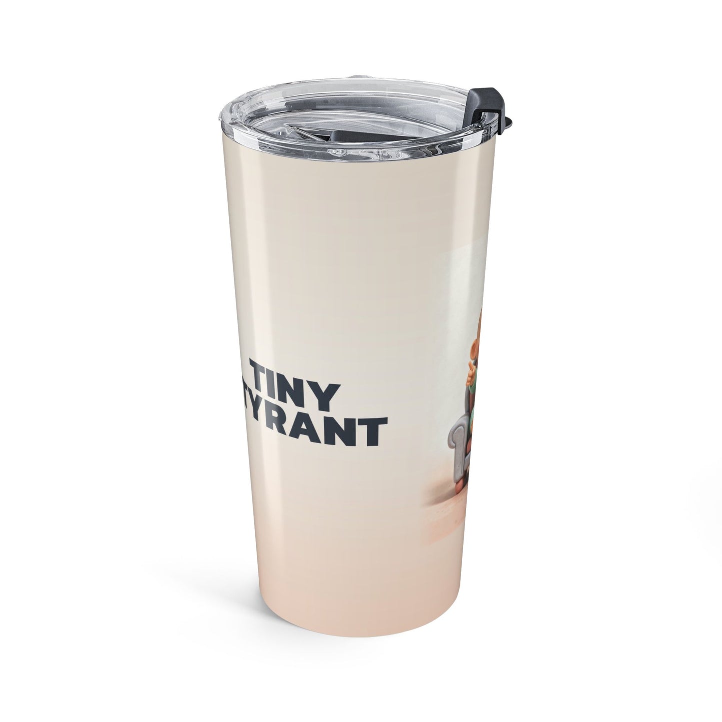 Travel Tumbler — "Tiny Tyrant"