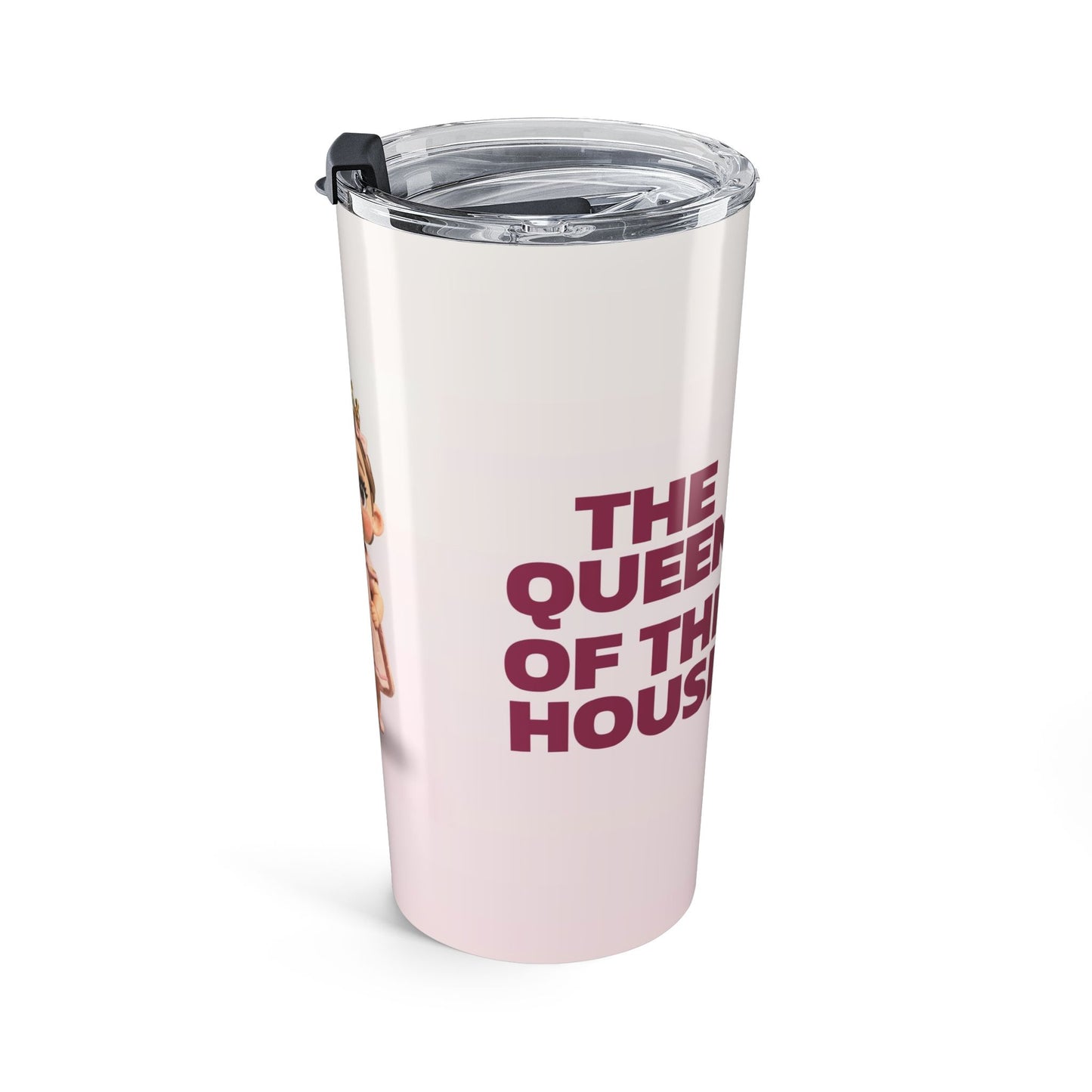 Travel Tumbler — "Queen of the House"