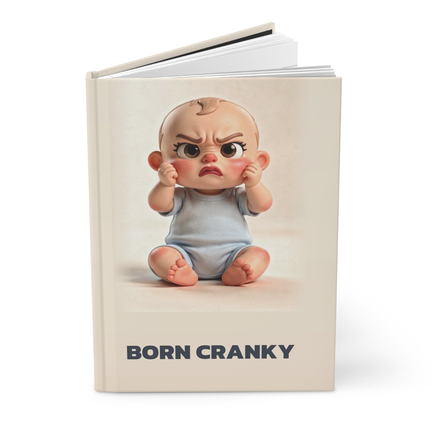 Baby Memory Journal — "Born Cranky"