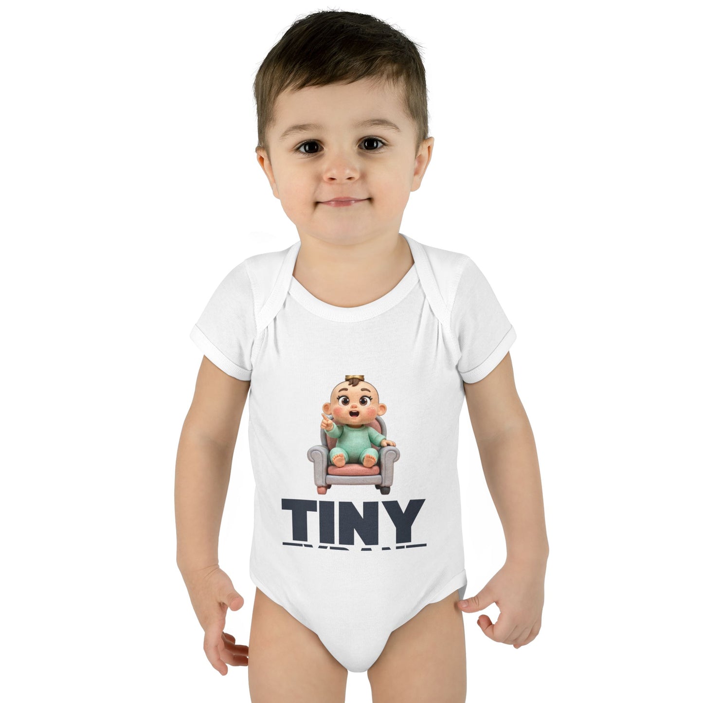 Baby Bodysuit — "Tiny Tyrant"