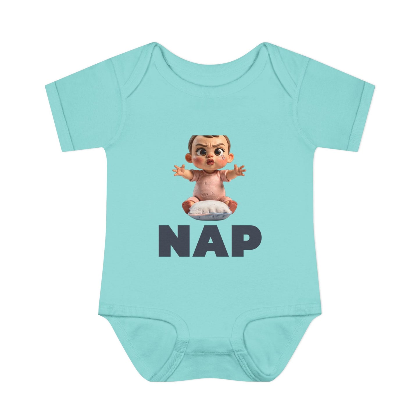 Baby Bodysuit — "Nap Protester"