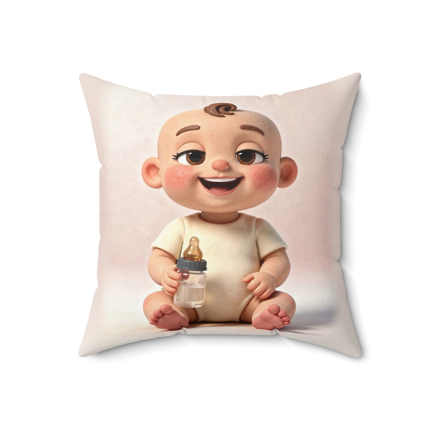 Nursery Pillow — "Milk Drunk"
