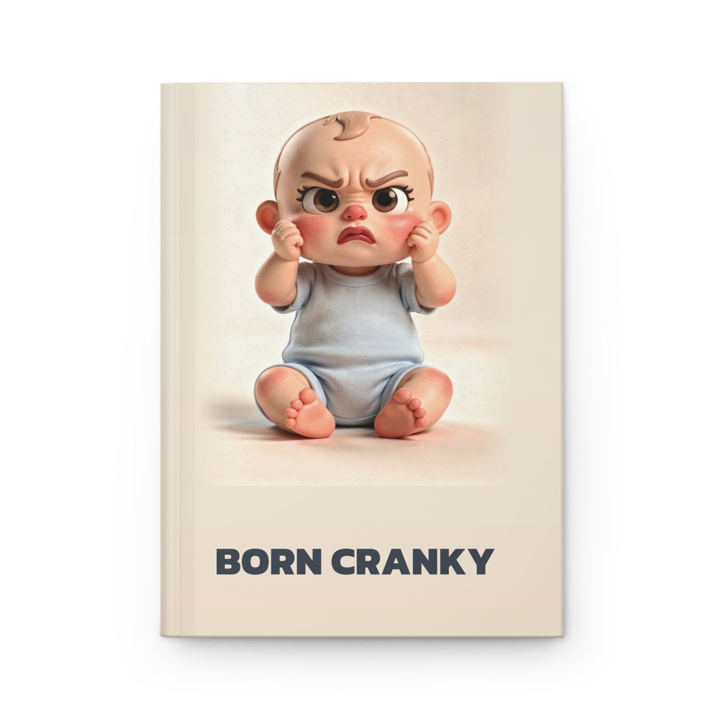Baby Memory Journal — "Born Cranky"