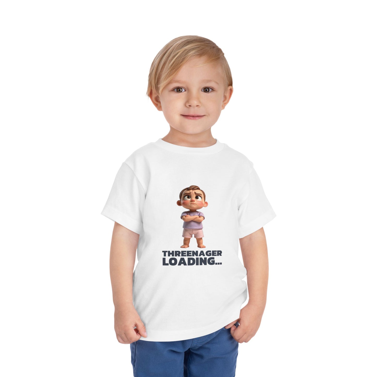 Toddler Tee — "Threenager"