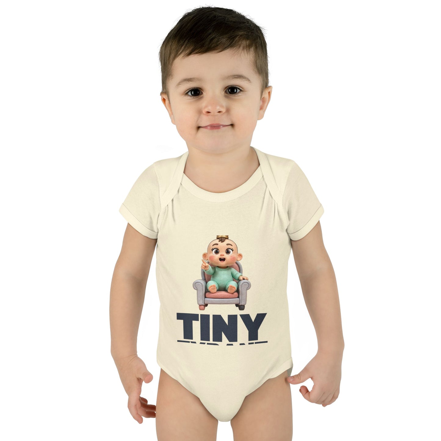Baby Bodysuit — "Tiny Tyrant"