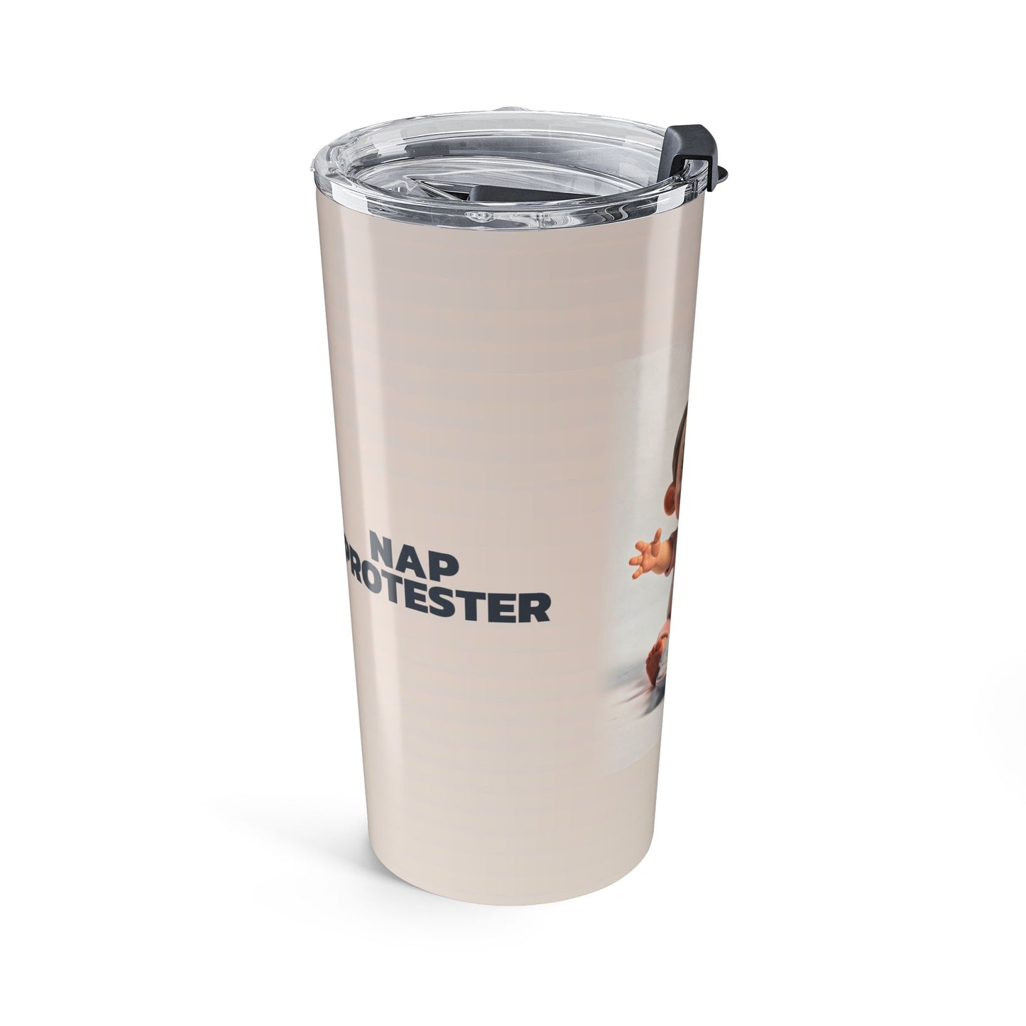 Travel Tumbler — "Nap Protester"