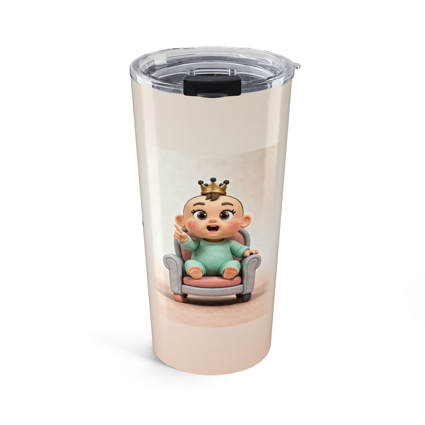 Travel Tumbler — "Tiny Tyrant"