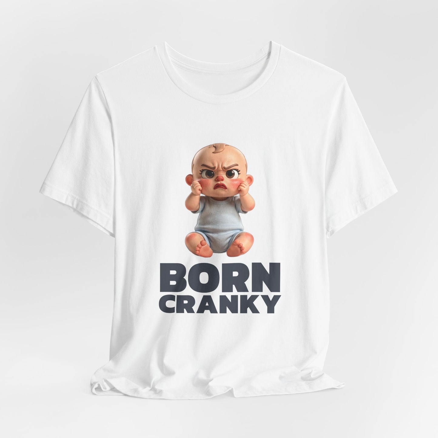 Parent Tee — "Born Cranky" Family Match