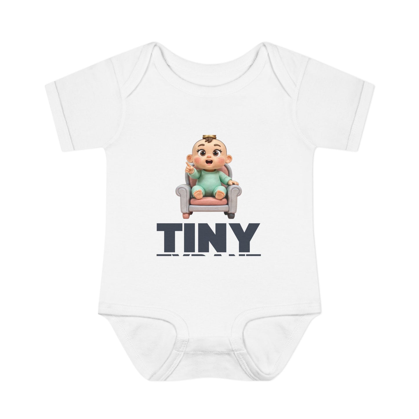 Baby Bodysuit — "Tiny Tyrant"