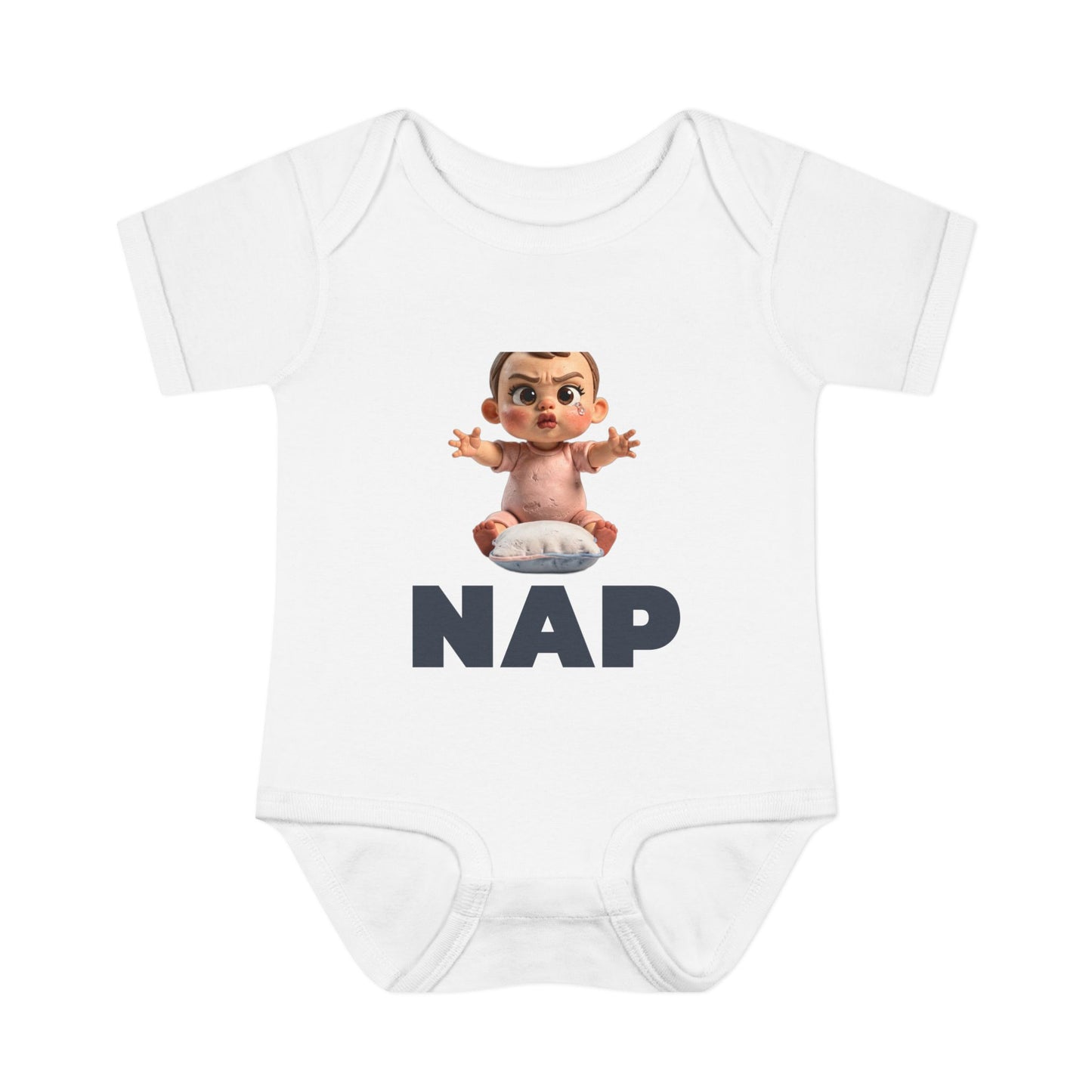 Baby Bodysuit — "Nap Protester"