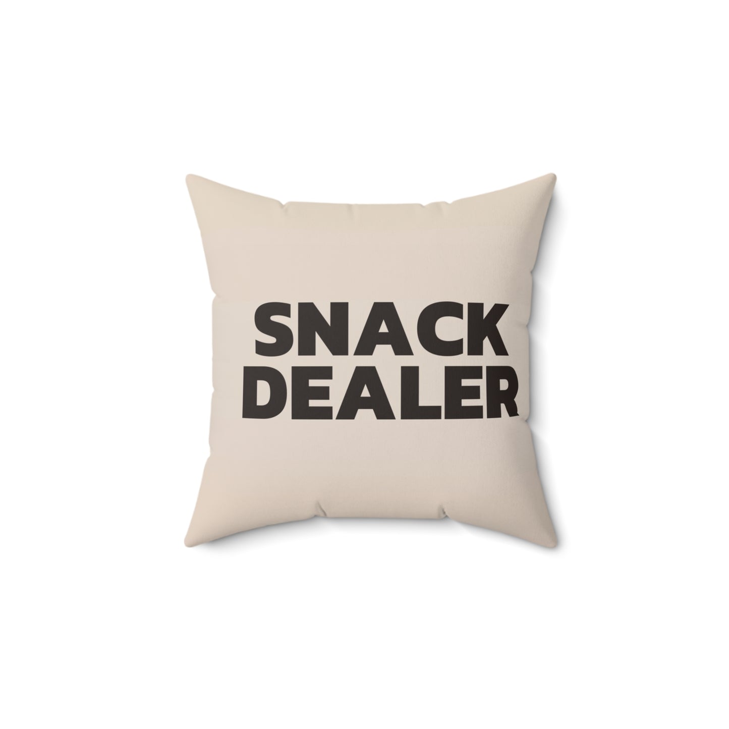 Nursery Pillow — "Snack Dealer"