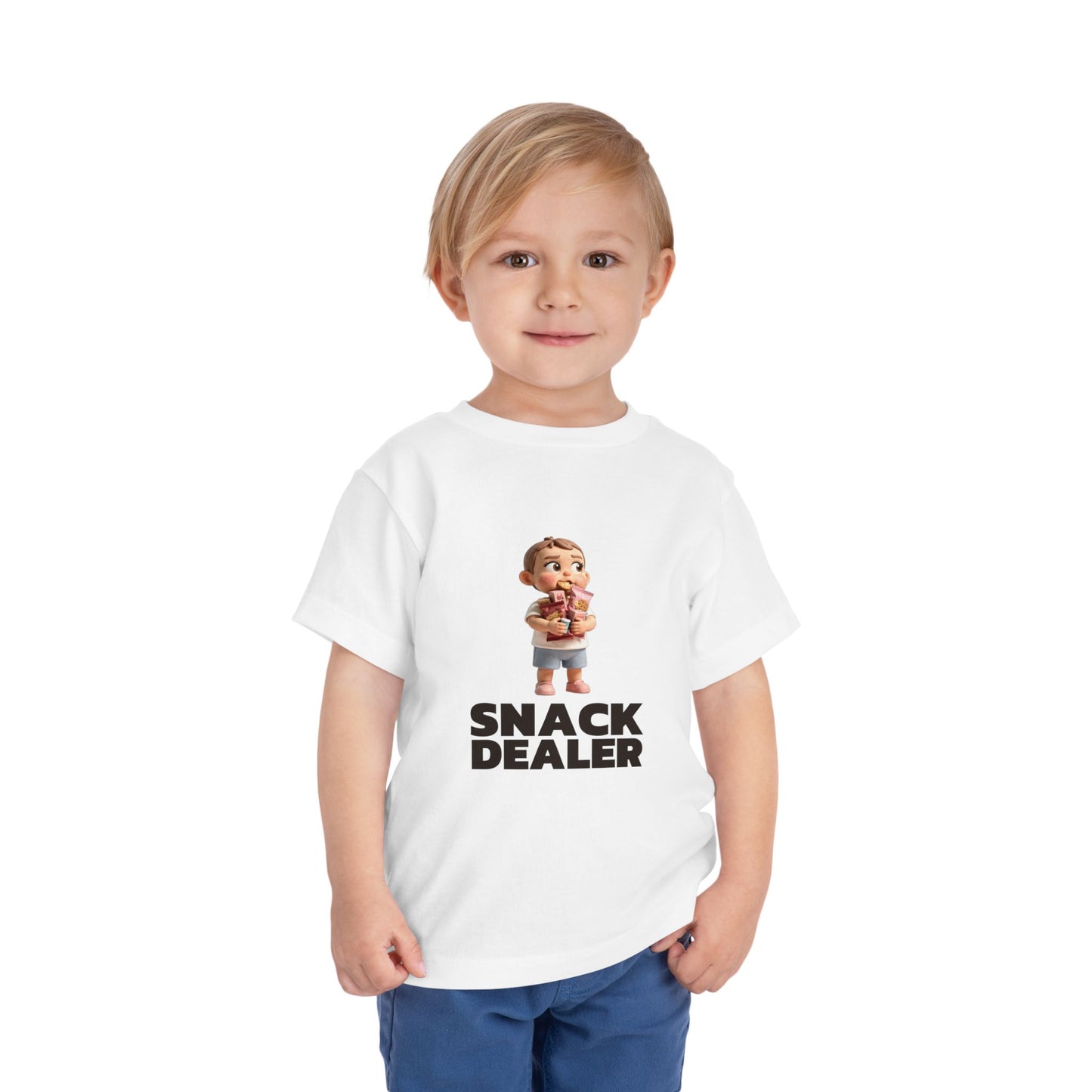 Toddler Tee — "Snack Dealer"